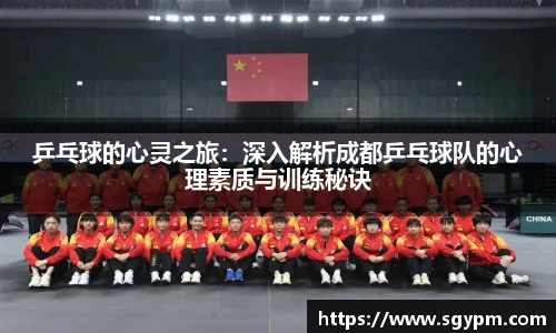 乒乓球的心灵之旅：深入解析成都乒乓球队的心理素质与训练秘诀